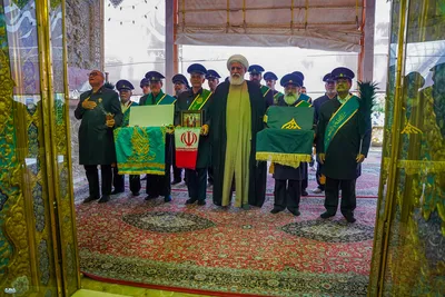 آیین«میثاق امت با امام» در حرم شاهچراغ(ع)