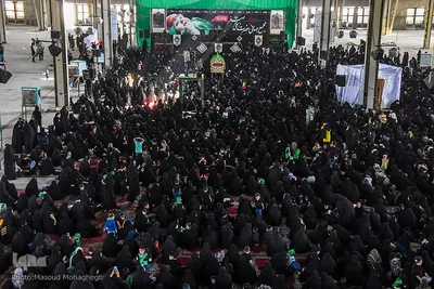 حسینیه ایران؛ سوگواره شیرخوارگان حسینی در مصلی سمنان