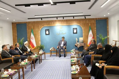 دیدار جمعی از فعالان قرآنی با استاندار یزد