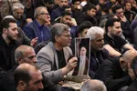 مراسم سوگواری شب شهادت رهبر معظم انقلاب در حرم شاهچراغ(ع)