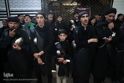 مراسم عزاداری تاسوعای حسینی در بازار تهران
