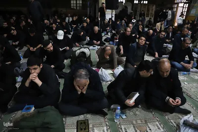 مراسم احیا در مسجد دانشگاه تبریز‎