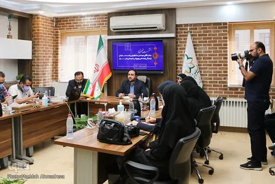 نشست خبری معاون شهردار و رئیس سازمان فرهنگی شهرداری شیراز‎‎