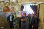 تشییع پیکر مطهر سرهنگ شهید احسان بخشنده در شیراز