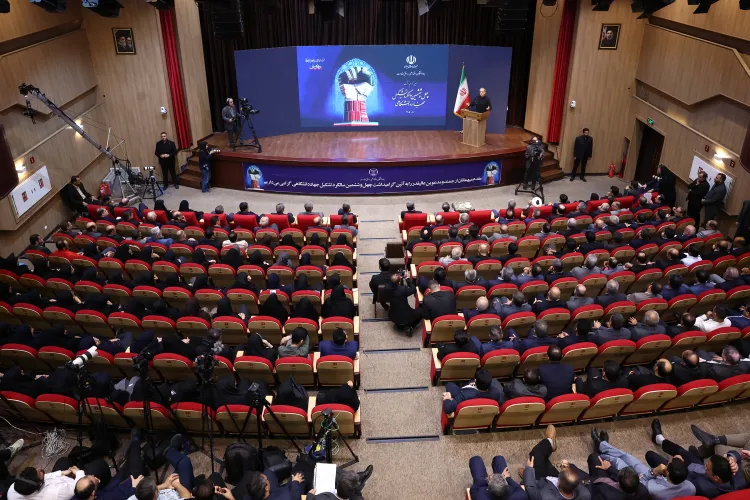 حضور پزشکیان در مراسم گرامیداشت سالگرد تشکیل جهاددانشگاهی