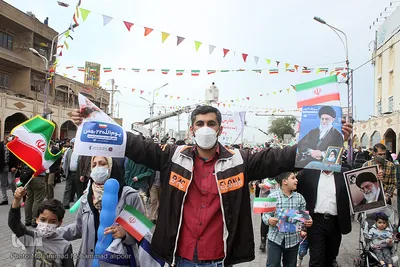 راهپیمایی ۲۲ بهمن در اهواز