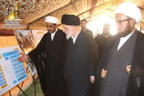 نمایش فداکاری‌ مبلغان جهادی در جاده یا حسین(ع) + عکس