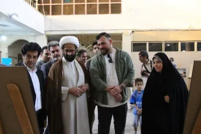 نمایشگاه جشنواره ملی کاریکاتور «ای ایران»