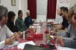 نشست اعضای ستاد نخستین جشنواره طنز «چلچلی» مازندران