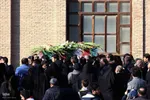 مراسم تشییع و تدفین شهید گمنام در دانشگاه هنر اسلامی تبریز‎