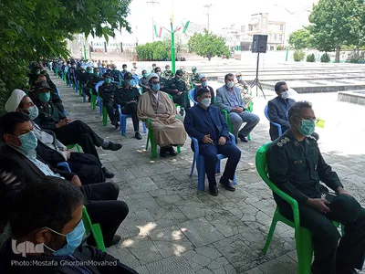 مراسم بزرگداشت اربعین سردار سرلشکر شهید محمد حجازی در اهر