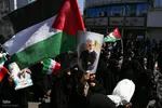 راهپیمایی روز جهانی قدس و تشییع شهیدالقدس «علی آقابابایی» در قزوین