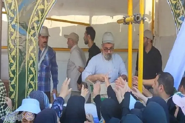 فعالیت موکب حضرت علی اصغر و امام‌زادگان(ع) استان مازندران در سامرا