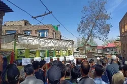 ईरानी बाढ़ पीड़ितों की मदद में कश्मीरियों की भागीदारी