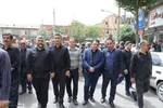 تشییع پیکر شهید سردار علیرضا لطفی در ارومیه‎
