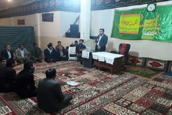 نشست مسجد مطالبه‌گر در حاجی آباد لردگان