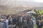 تشییع پیکر شهدای بازگیر در خرم‌آباد