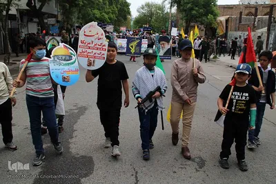 راهپیمایی روز جهانی قدس در اهر