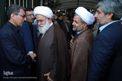 مراسم تشییع پیکر مرحوم حجت الاسلام «احمد احمدی» عضو  فقید شورای عالی انقلاب فرهنگی