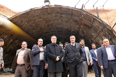 بازدید وزیر راه از مناطق سیل زده چهارمحال و بختیاری