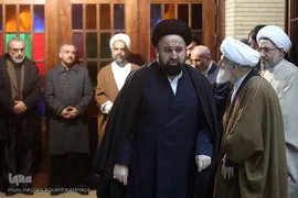مراسم بزرگداشت سومین روز ارتحال مرحوم آیت‌الله واعظ‌زاده خراسانی