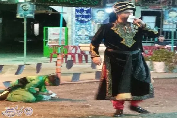 پنجمین شب سوگواره تعزیه «غریب» شهرستان نور