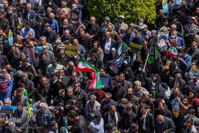 راهپیمایی روز قدس در اصفهان