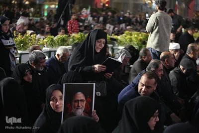 وداع با شهید «سیداسماعیل خطیب» در حرم رضوی