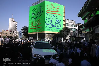دعای عرفه در حسینیه صنف لباس فروشان تهران