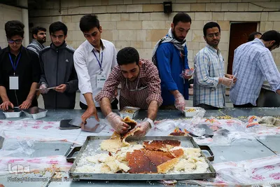 مراسم اعتکاف دانشجویی در دانشگاه تهران