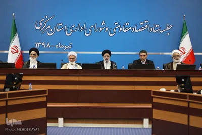 جلسه ستاد اقتصاد مقاومتی و شورای اداری استان مرکزی