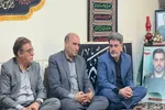 دیدار فرماندار خرم آباد با خانواده 6 شهید جنگ تحمیلی 12 روزه در خرم آباد