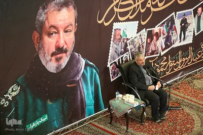 اربعین شهید مدافع حرم «سرلشکر رسول استوار» در شیراز