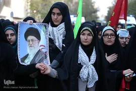 تجدید بیعت دسته‌های عزاداری دانشجویی با رهبر معظم انقلاب