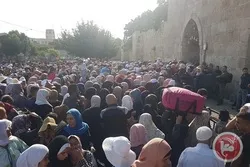 Sionistlər Əqsa məscidini bağladılar - Foto