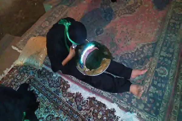 پنجمین روز سوگواره تعزیه «غریب» نور