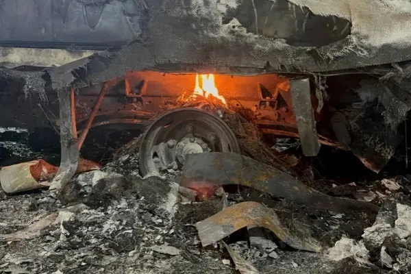 صهیونیست‌ها منازل فلسطینیان در الخلیل را به آتش کشیدند