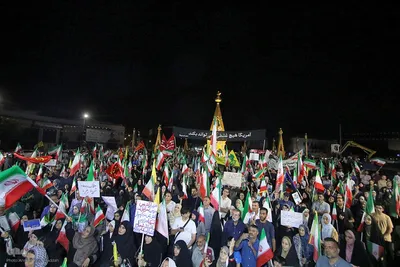 مراسم بزرگداشت سردار سر لشکر شهید غیب پرور در شب هشتادونهم اقتدار