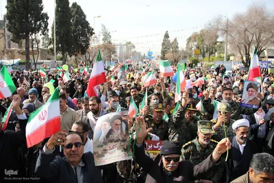 راهپیمایی ۲۲ بهمن در شیراز