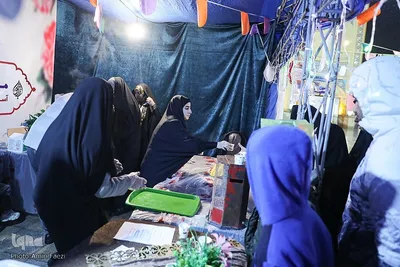 حال و هوای حرم شاهچراغ(ع) در شب نیمه شعبان‎