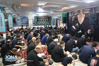 مراسم روز اربعین در حسینیه شهید آل مبارک اهواز عکاس محمد محمدعلی پور