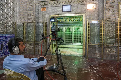 مراسم جز خوانی مجازی در امام زاده ها