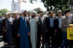 حضور جهادگران دانشگاهی آذربایجان شرقی در راهپمایی روز جهانی قدس‎
