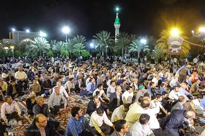 جشن مبعث درحرم امام موسی کاظم برادر امام رضا علیه السلام
