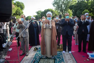 اقامه نماز عید فطر در قزوین‎