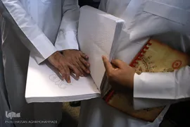 بازدید متسابقین روشندل از مجتمع توانبخشی نابینایان رودکی سازمان بهزیستی