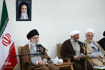 دیدار دست‌اندرکاران کنگره بزرگداشت شهدای روحانی با رهبر انقلاب
