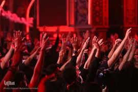 مراسم سوگواری شب هشتم محرم در آستان مقدس امامزاده صالح(ع) تجریش