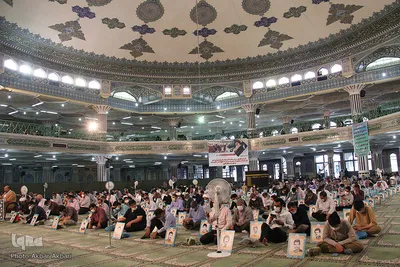 مراسم قرائت دعای عرفه در شهرکرد