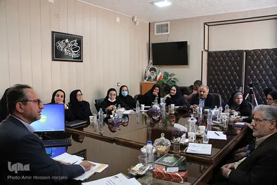 نشست خبری سعید زارع مدیرکل اسناد و کتابخانه ملی استان یزد